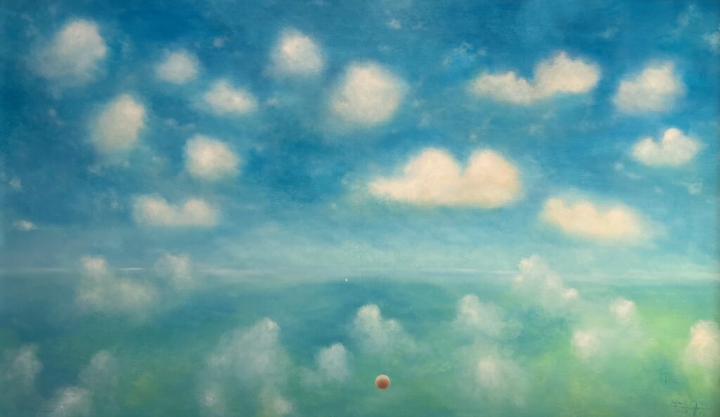 Wolken Betrachtend