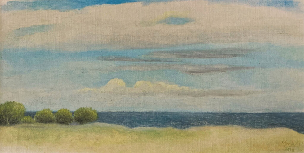 Ales Stenar, Blick aufs Meer