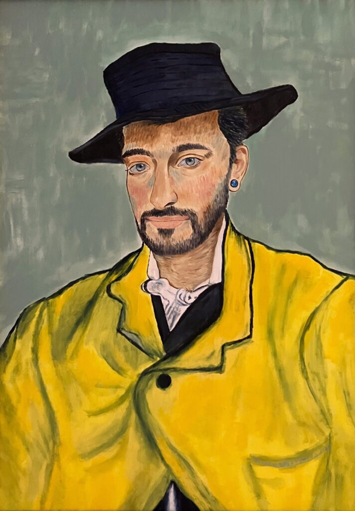 Portrait meines Sohnes nach dem Bildnis des Armand Roulin von Vincent van Gogh (1988)