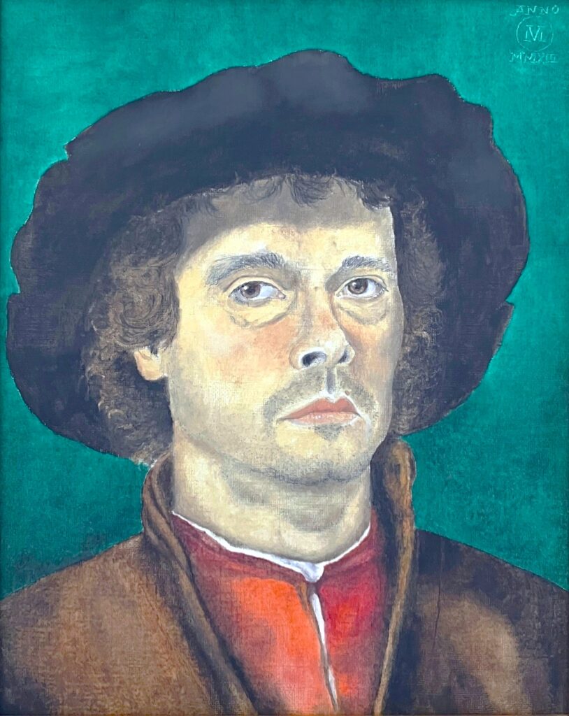 Selbstbildnis gekleidet als Rembrandt